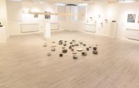 Photo of a gallery displaying bowls