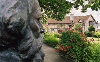Statue of Rabindranath Tagore at Shakespeare’s Birthplace