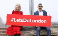 image of Justine Simons and London Mayor Sadiq Khan