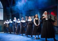 Photo of nuns on stage in Sister Act musical