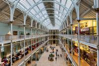 The interior of the Museum of Scotland