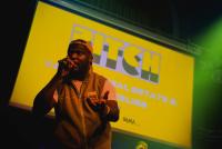 Namebliss performs at Pitch Scotland's conference
