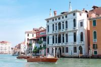 View of Warwick campus building in Venice on canal side