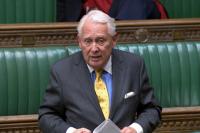Conservative MP Bob Neill speaking in parliament yesterday