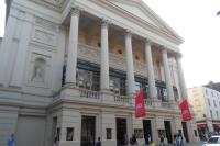 The exterior of the Royal Opera House
