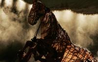 Photo of War Horse puppet on stage