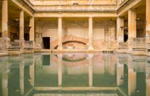 Photo of a Roman Bath