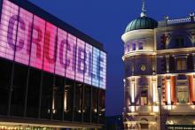 Photo of Sheffield's Crucible theatre