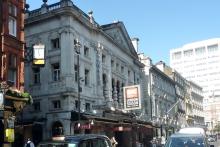 Exterior of the Noel Coward Theatre in London's West End