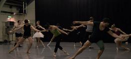 Photo of ballet rehearsal