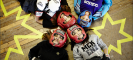 Women boxing gloves Common Wealth