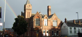 Chesterfield's Stephenson Memorial Hall is being renovated after a successful Levelling Up Fund application