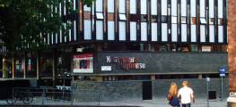 Exterior of Nottingham Playhouse, 2017