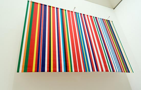 Photo of EU flag art