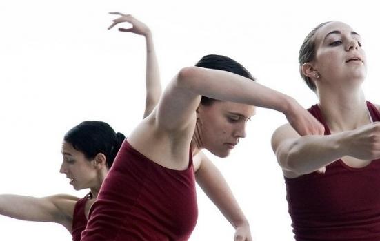 Dance students at a Conservatoire