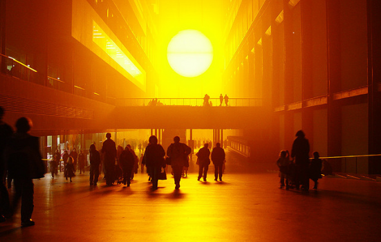 Weather installation Tate Modern