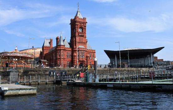 View of Cardiff Bay