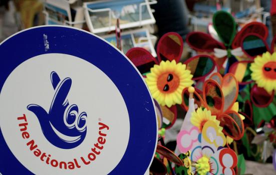 Photo of National Lottery sign