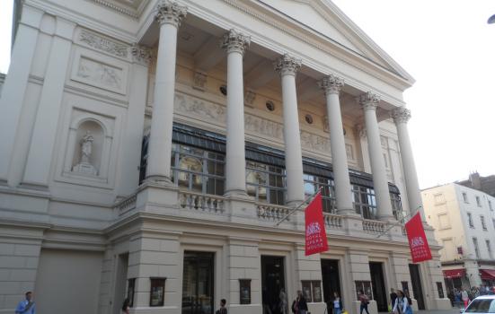 A photo of the Royal Opera House