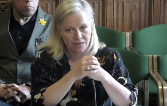 BBC Chief Content Officer Charlotte Moore speaking to the DCMS Committee today