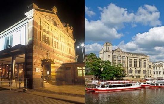 Watershed in Bristol and The Guildhall in York