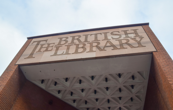 Exterior of the British Library