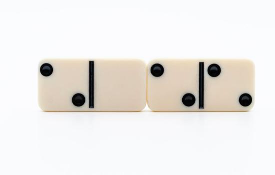 Image of two dominoes