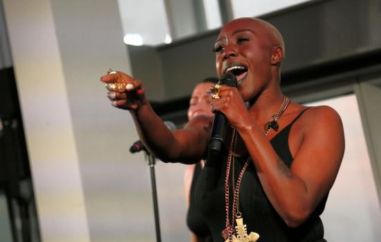 A performance by Laura Mvula