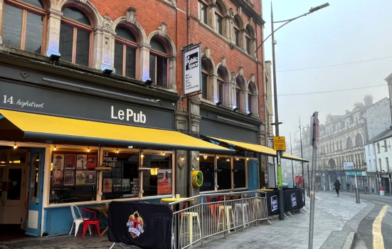 Le Pub in Newport is one of nine venues in the pilot