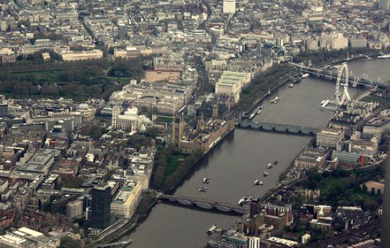 London from above