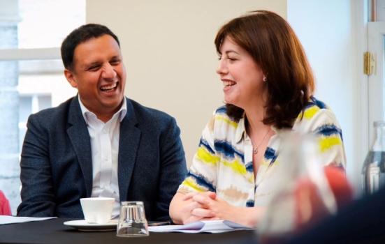 Image of Lucy Powell and Anas Sarwar