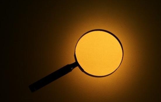 Photo of magnifying glass