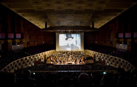 A screening at the 2011 festival with the Metropole Orchestra