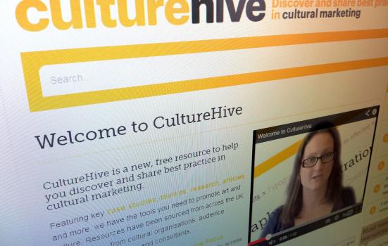 The Culture Hive website