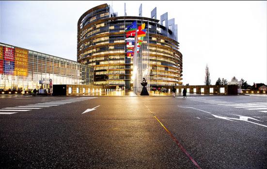 Photo of European Parliament in Strasbourg