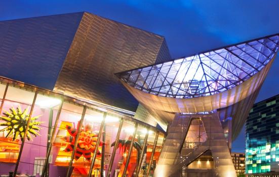 Exterior of The Lowry