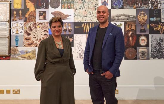 Sara Wajid and Zak Mensah, Co-CEO's of Birmingham Museums Trust.