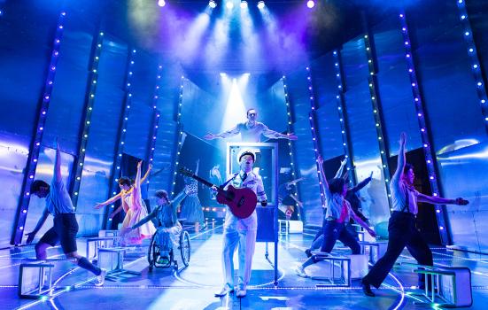 A performance of The Who's Tommy at the Wolsey Theatre in Ipswich