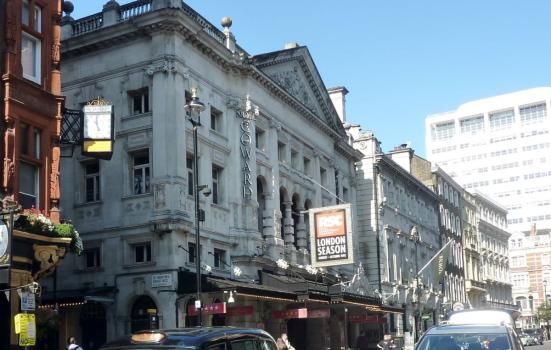 Exterior of the Noel Coward Theatre in London's West End