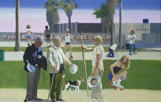 The Meeting, Or Have a Nice Day Mr Hockney, Peter Blake, Tate, 1981