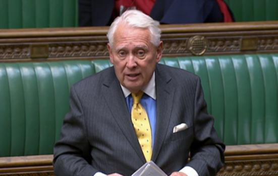 Conservative MP Bob Neill speaking in parliament yesterday