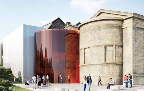 Depiction of 'Paisley Museum Reimagined' following £45m transformation.