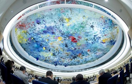 Photo of art at the UN