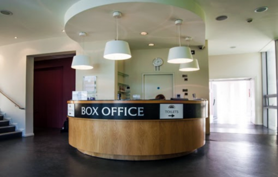 image of box office at theatre