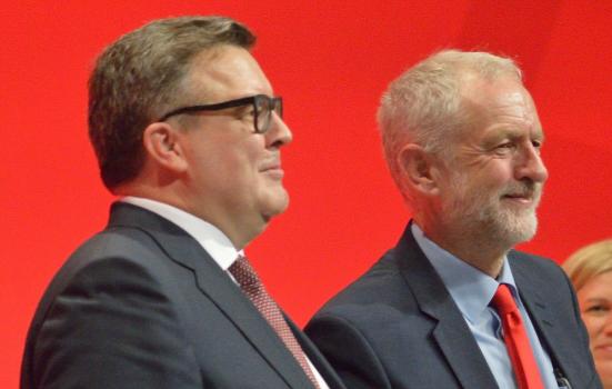 Photo of Tom Watson and Jeremy Corbyn