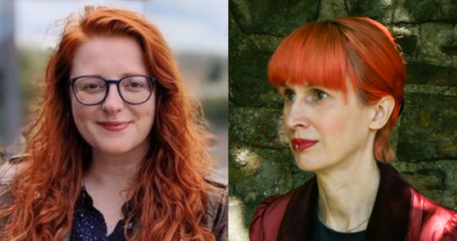 Julie Farrell and Ever Dundas